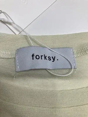 forksy./フォルクシー/Tシャツ/カットソー/トップス/アイボリー/F