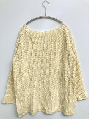 NICE CLAUP/ナイスクラップ/ニット/セーター/トップス/ホワイト