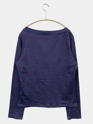 SHEIN/シーイン/Tシャツ/カットソー/トップス/ネイビー/M