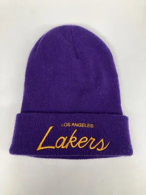 mitchell & ness/ミッチェルアンドネス/ニットキャップ/ビーニー/帽子/パープル