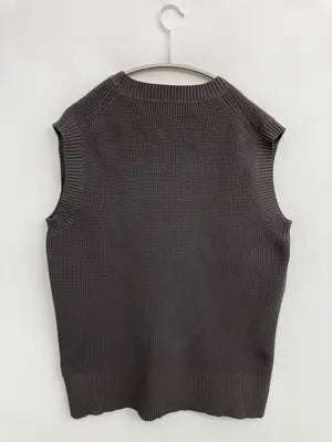 無印良品/ムジルシリョウヒン/ベスト/トップス/グレー/L-XL