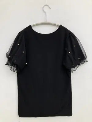 Tシャツ/カットソー/トップス/ブラック