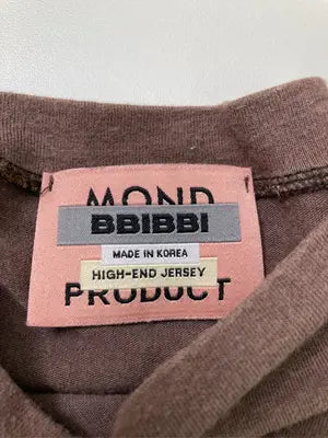 BBIBBI/ビビ/Tシャツ/カットソー/トップス/ブラウン