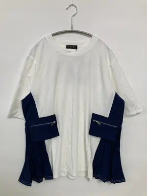 TRUBE/Tシャツ/カットソー/トップス/ホワイト