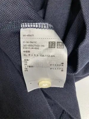 UNIQLO/ユニクロ/ポロシャツ/トップス/ネイビー/XL
