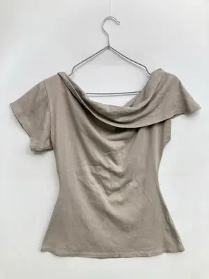 igiigiig/Tシャツ/カットソー/トップス/ベージュ/F