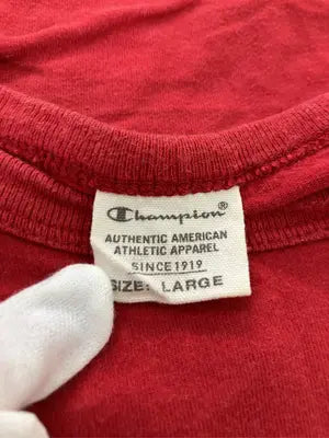 Champion/チャンピオン/Tシャツ/カットソー/トップス/レッド/L