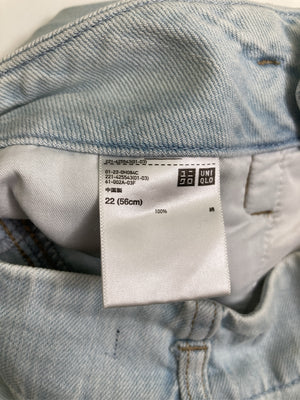 UNIQLO/ユニクロ/デニムパンツ/パンツ/スカイブルー/22