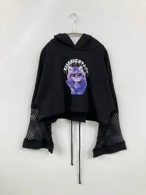 KRYCLOTHING/パーカー/トップス/ブラック