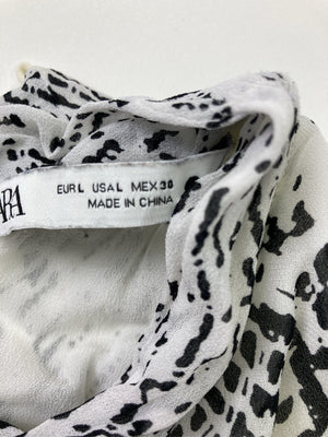 ZARA/ザラ/シャツ/ブラウス/トップス/ホワイト/EUR L/USA L/MEX 30