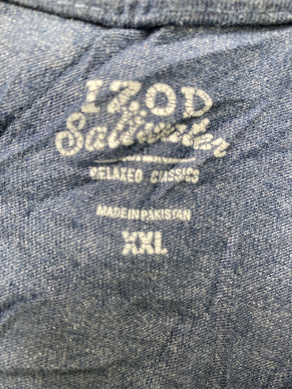 IZOD/アイゾッド/Tシャツ/カットソー/トップス/ネイビー/XXL