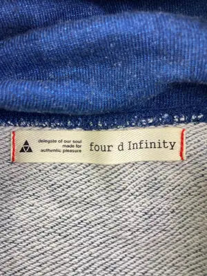 four d Infinity/パーカー/トップス/ブルー/LARGE