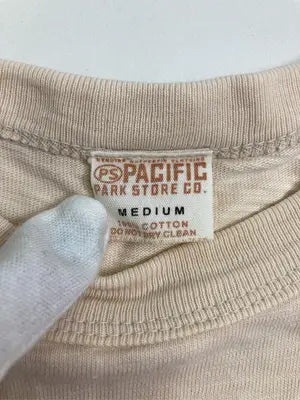 PACIFIC/Tシャツ/カットソー/トップス/ベージュ/MEDIUM