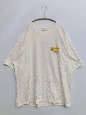 UNIQLO/ユニクロ/Tシャツ/カットソー/トップス/ホワイト/XL