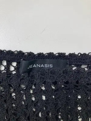 JEANASIS/ジーナシス/Tシャツ/カットソー/トップス/ブラック/F