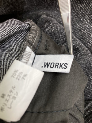 .WORKS/ドットワークス/デニムパンツ/パンツ/グレー/61-89