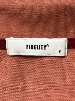 FIDELITY/フィデリティ/ポロシャツ/トップス/オレンジ/F