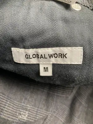 GLOBAL WORK/グローバルワーク/スラックス/パンツ/ブラック/M