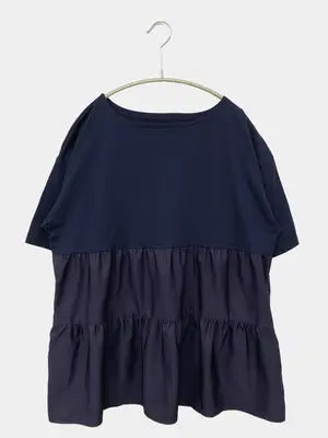 Tシャツ/カットソー/トップス/ネイビー