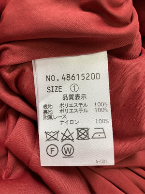 RENAI KEIKAKU/レンアイケイカク/ドレス/ワンピース/ドレス/レッド/1