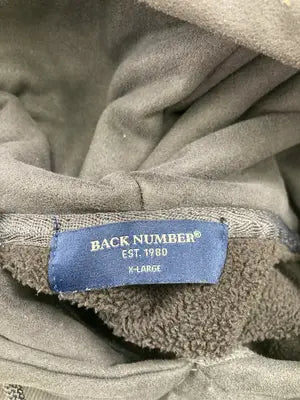 BACK NUMBER/バックナンバー/パーカー/トップス/グレー/XL