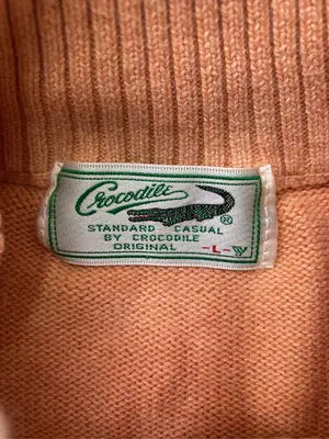 Crocodile/クロコダイル/ニット/セーター/トップス/オレンジ/L
