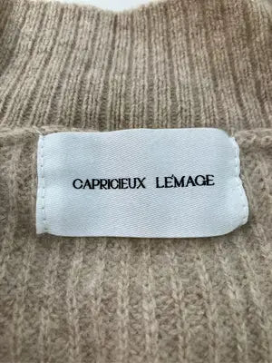 CAPRICIEUX LE'MAGE/カプリシュレマージュ/カーディガン/ボレロ/トップス/ベージュ/F
