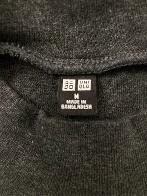 UNIQLO/ユニクロ/Tシャツ/カットソー/トップス/グレー/M