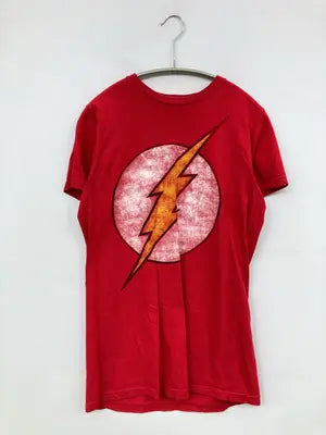 DC COMICS/Tシャツ/カットソー/トップス/レッド/S