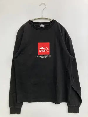 CAMP7/キャンプセブン/Tシャツ/カットソー/トップス/ブラック/MEDIUM