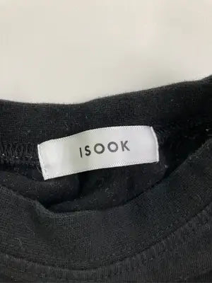 ISOOK/イソク/Tシャツ/カットソー/トップス/ブラック/F