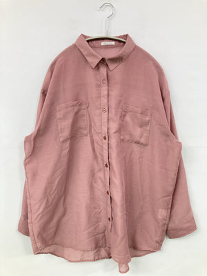 COLZA/コルザ/シャツ/ブラウス/トップス/ピンク/L