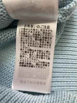 FURFUR/ファーファー/ニット/セーター/トップス/スカイブルー/ONE SIZE