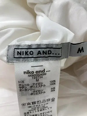 niko and .../ニコアンド/ロングスカート/スカート/アイボリー/M