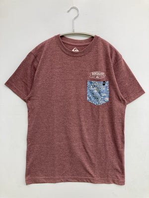 QUIKSILVER/クイックシルバー/Tシャツ/カットソー/トップス/ピンク/S