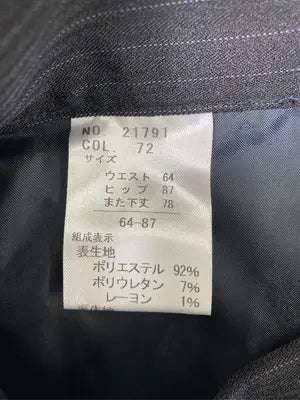 スラックス/パンツ/ブラック/64-87