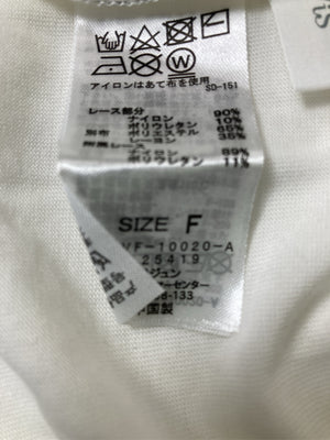 ViS/ビス/ノースリーブ/トップス/ホワイト/F