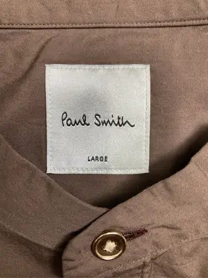 Paul Smith/ポールスミス/シャツ/ブラウス/トップス/ブラウン/LARGE