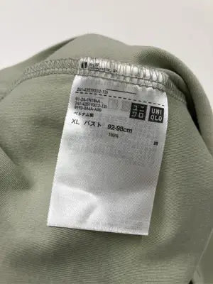 UNIQLO/ユニクロ/Tシャツ/カットソー/トップス/グリーン/XL