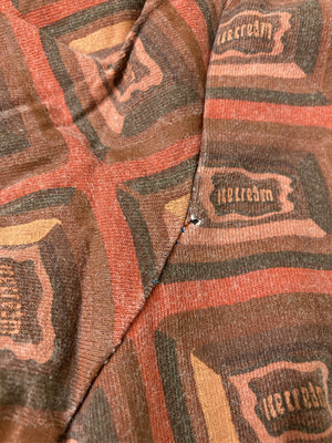 Tシャツ/カットソー/トップス/ブラウン