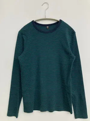 UNIQLO/ユニクロ/Tシャツ/カットソー/トップス/グリーン/L