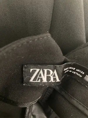 ZARA/ザラ/スラックス/パンツ/ブラック/EUR S