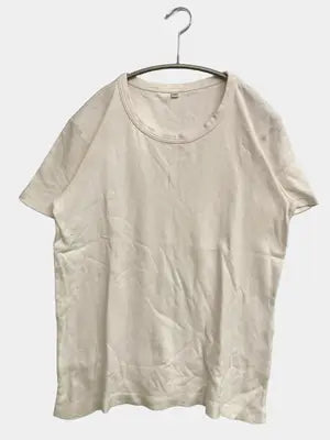 Tシャツ/カットソー/トップス/アイボリー/LL