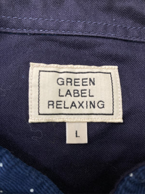 Green Label Relaxing/グリーンレーベルリラクシング/シャツ/ブラウス/トップス/ブルー/L