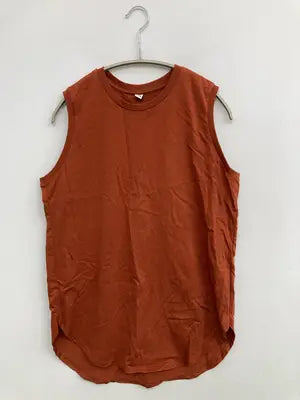 UNIQLO/ユニクロ/ノースリーブ/トップス/ブラウン/M