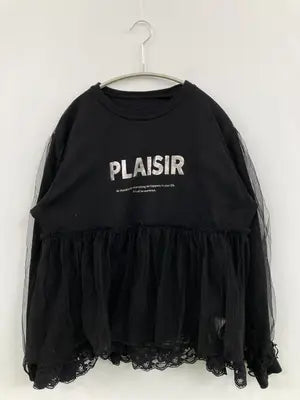 Tシャツ/カットソー/トップス/ブラック/M