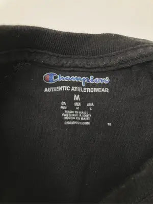 Champion/チャンピオン/Tシャツ/カットソー/トップス/ブラック/M