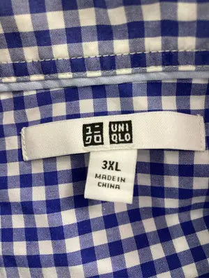 UNIQLO/ユニクロ/シャツ/ブラウス/トップス/ブルー/3XL