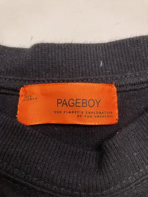 PAGEBOY/ページボーイ/Tシャツ/カットソー/トップス/ブラック/F