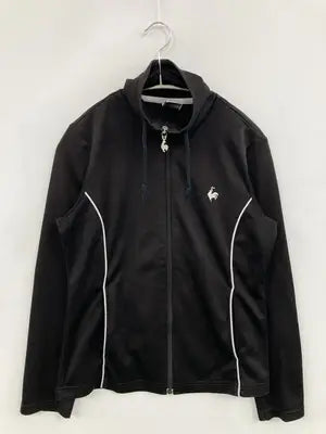 le coq sportif/ルコックスポルティフ/ジャージ/トラックジャケット/トップス/ブラック/S
